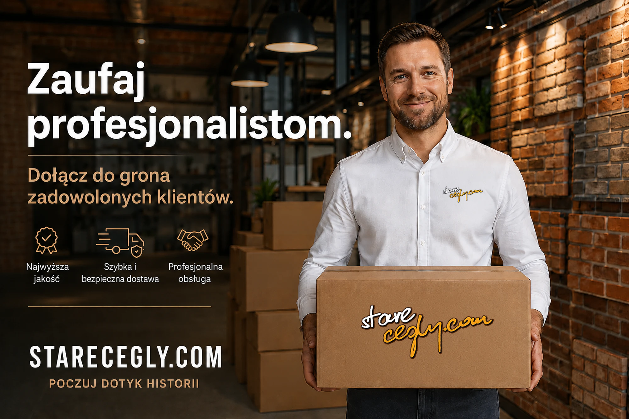 Cegła na ścianę – cegły dekoracyjne i płytki z cegły rozbiórkowej to nasza specjalność!